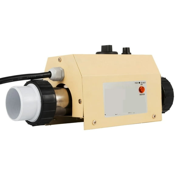 Swimming Pool Heater 2KW SPA Electric Water Heater Pump 48mm 50mm Pool Equipment Water Heater Thermostat ,Efficient Heating