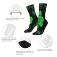thumbnail image 3 of Yiaed St Patrick's day Print Great elasticity Crew Socks Sports socks for Men and Women, 3 of 6