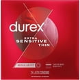 thumbnail image 6 of Durex Condom Extra Sensitive Natural Latex Condoms, 24 Count - Ultra Fine & Extra Lubricated, Regular Fit, FSA HSA Eligible, 6 of 6