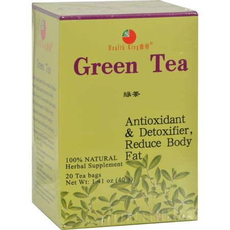 Health King Green Tea, 20 Ct (Best Tea Bags Uk)
