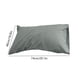 thumbnail image 3 of Funda de almohada Fiudx color sólido lavada suave cómoda transpirable apertura lateral, 3 of 6
