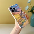 thumbnail image 7 of SKLYDDI Multicolor Painterly Floral for iPhone 14 Pro Case - Calm Flower-lined Street, TPU, Smooth Grip, Artistic Touch, Aesthetic Cute, 7 of 7