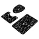 thumbnail image 2 of 3x Asiento de Asiento de Asiento Conjuntos de Cojines de Decoraciones de Alfombra Suave Transpirable Alfombra de Mármol Agua de Mármo F perfecl Tapa de baño, 2 of 7