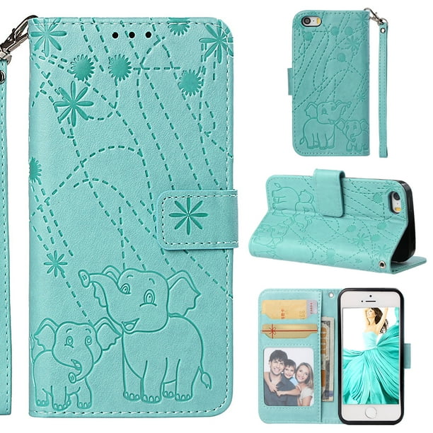 Iphone 5s 5 Wallet Case Iphone Se 16 Case For Girls Allytech Folio Flip Hand Strap Magnetic Closure Kickstand Cards Cash Pocket Wallet Case Cover For Apple Iphone Se 16 5s 5 Green Iphone 5s 5 Wallet Case Iphone Se 16 Case For Girls Allytech Folio Flip Hand Strap Magnetic Closure Kickstand Cards Cash Pocket Wallet Case Cover For Apple Iphone Se 16 5s 5 Green