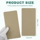 thumbnail image 2 of Uxcell 12 Piezas Parches de Planchar de Mezclilla para Ropa Tono Beige, 2 of 6