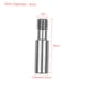 thumbnail image 5 of 5 piezas totalmente de metal Heatbreak Throat MK8 Extrusora Tubo de garganta M6 Tornillo 26 mm de lo Eccomum Garganta de la boquilla, 5 of 5