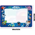 thumbnail image 4 of Water Doodle Mat Water Drawing Mat, Water Coloring Mat Reusable Drawing Board Toy, Water Drawing Mat 100 x 80 cm for Kids, 4 of 5