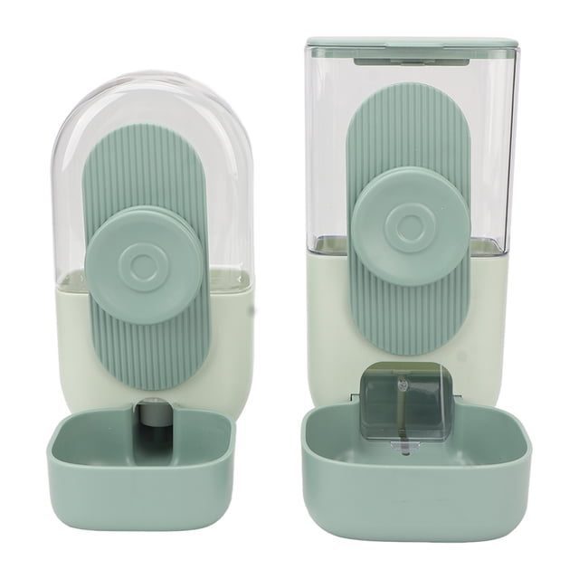 Automatic Feeder And Waterer Set,Automatic Pet Water Dispenser,Hanging Automatic Food Water Dispenser Safe Cage Cat Food Water Dispenser With Bowl For Small Medium Big Pets