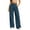 Navy——Fall Savings, variant on Oiangi Womens Wide Leg Dress Pants High Waisted Button Zipper Trousers Fall Casual Business Office Work Pant with Pockets Navy L