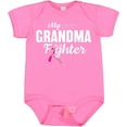 thumbnail image 3 of Inktastic Breast Cancer Awareness My Grandma is a Fighter Boys or Girls Baby Bodysuit, 3 of 5