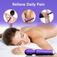 thumbnail image 4 of Centerel Wand Massager Personal Body Massager with 8 Speeds 20 Vibration Modes,Purple, 4 of 9