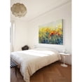 thumbnail image 3 of "Flowers Sway I" Painting Print on Wrapped Canvas, 3 of 4