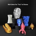 thumbnail image 2 of Filamento para impresora 3D XZN Silk PLA, 1,75 mm, negro metálico, 1 kg, 2 of 8