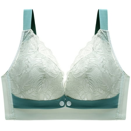 Ahabrexf Nursing Bra Women s Fashionable Lace Strapless Underwear with Front Buckle and Postpartum Feeding to Sagging. Pregnant Women s Bra s Are Thin and Lightweight