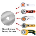 thumbnail image 4 of Cuchillas giratorias Headley Tools, 60 mm, paquete de 10 unidades, para Olfa Fiskars, 4 of 7