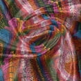 thumbnail image 5 of Ambesonne Abstract Valance Pack of 2, Colorful Wavy Mosaic, 54"X18", Multicolor, 5 of 5