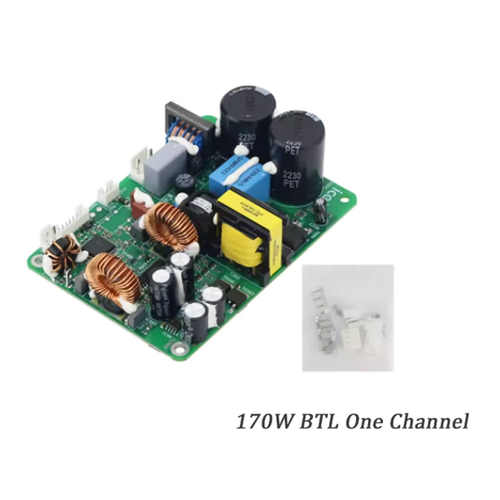 ICE50ASX2 170W BTL Single Channel Amplifier Board Hifi Sound Power Amplifier Board 20Hz-20kHz Frequency Response