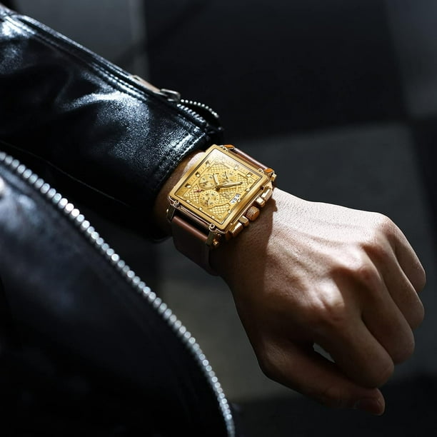 Black gold wrist watch best sale