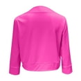 thumbnail image 3 of Vedolay Casual Tops for Women Suit Jackets for Women Oversized Trendy Blazers Fashion Casual Dressy Blazer Jackets,Hot Pink XXL, 3 of 4