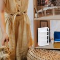 thumbnail image 2 of Jiibva 1:12 Scale Rack Dollhouse Accessories Book Shelf Miniature Furniture 4 Tier Bookcase Storage Shelf Shooting Props Desktop Decor, 2 of 7