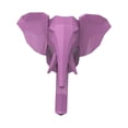 thumbnail image 2 of Colgador de llaves, ropa decorativa, toalla, sombrero, gancho, bolso, armario, chaquetas, baño Elefante rosa, 2 of 9