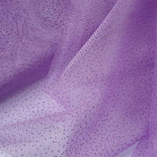 Fascinating tulle fabric at walmart 54 X 15 Yards Lavender Glitter Dot Tulle Fabric Bolt Walmart Com