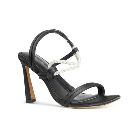 

Jonathan Simkhai Womens Cassie Satin Rhinestone Heels
