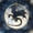 Blue Gray, variant on Manfei Retro Dragon Animals 7-Piece Twin Bedding,Vintage Starry Sky Bedding Comforter Set,Blue Gray,Black Reversible