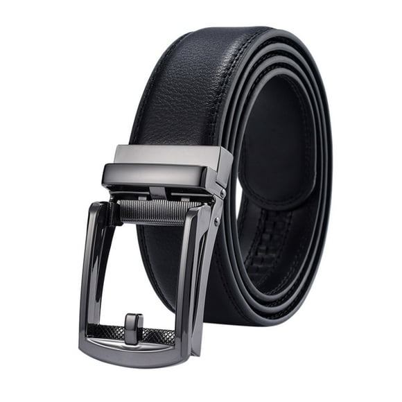 XZNGL PerfectFit Ratchet Leather Belt Men’s Belt Leather