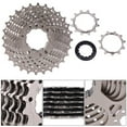 thumbnail image 1 of Roue Libre, Cassette de Vélo à Conception Creuse Accessoires de Remplacement pour Vélo Réduction du Poids Vélo de Route Roue Libre Plaque en Acier à Haute Pression Vélo pour Vélo de Route 8S 11-28T,9S 11-28T,10S, 1 of 8