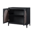 thumbnail image 6 of Sango Arch 2 Door Cabinet - Black, Stylish and Functional Storage, 6 of 7