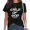 A-Black, variant on UNISHE Women's "Child of God" Graphic Tee Brushed Typography Faith Top for Daily Outfit Black, S