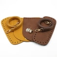 thumbnail image 2 of Jumpingount Kit de correas de hombro inferiores para hacer bolsos de cuero PU, suministros para manualidades, hebilla de reparación, regalos para mujeres, Bolsas de mensajero y de hombro Café Jumpingount AP004436-03, 2 of 6