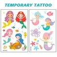 thumbnail image 7 of Mermaid Birthday Party Supplies, 202pcs Mermaid Birthday Decorations & Tableware Set - Mermaid Balloons Banners&nbsp;Plates Cups Napkins Tablecloth, 7 of 7