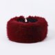 thumbnail image 4 of Diadema sintética para mujer, cálida, para senderismo y esquí, accesorios para el cabello, diadema de invierno, calentadores de orejas para exteriores, senderismo, esquí, equitación, una diadema, 4 of 7