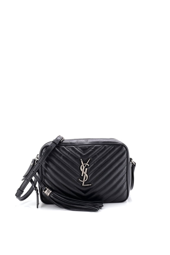 Pre-Owned Lou Camera Bag Matelasse Chevron Leather Small By Rebag
