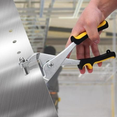 

Mgaxyff Hole Punch Pliers Multi-Function Grit Punch Pliers Metal Sheet 3.27mm Hole Puncher Pliers Eyelet Press Hole Punch Tool