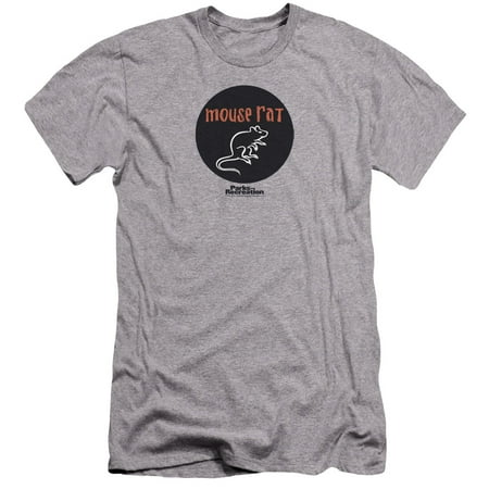 - Parks & Rec Mouse Rat Circle Mens Premium Slim Fit Shirt