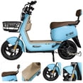 thumbnail image 4 of Bicicleta Electrica Luz Led Scooter 50 Km/h 3 Velocidades Azul, 4 of 6