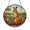 Acrylic 3.5 Inch, variant on Kangaroo Stained Glass Suncatcher – Outback Wildlife Window Decor