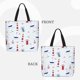 thumbnail image 2 of Easygdp Nautical Lighthouse Sailboat Bolsa Tote para Mujer, Bolso de Hombro para Trabajo, Playa, Viajes, Compras y Supermercado, 2 of 7