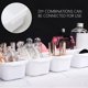 thumbnail image 5 of Juego de 8 Organizadores de Cajones, Separadores de Plástico Multifuncionales En 3 Tamaños para Cosméticos, Cocina, Dormitorio, Baño y Oficina., 5 of 7