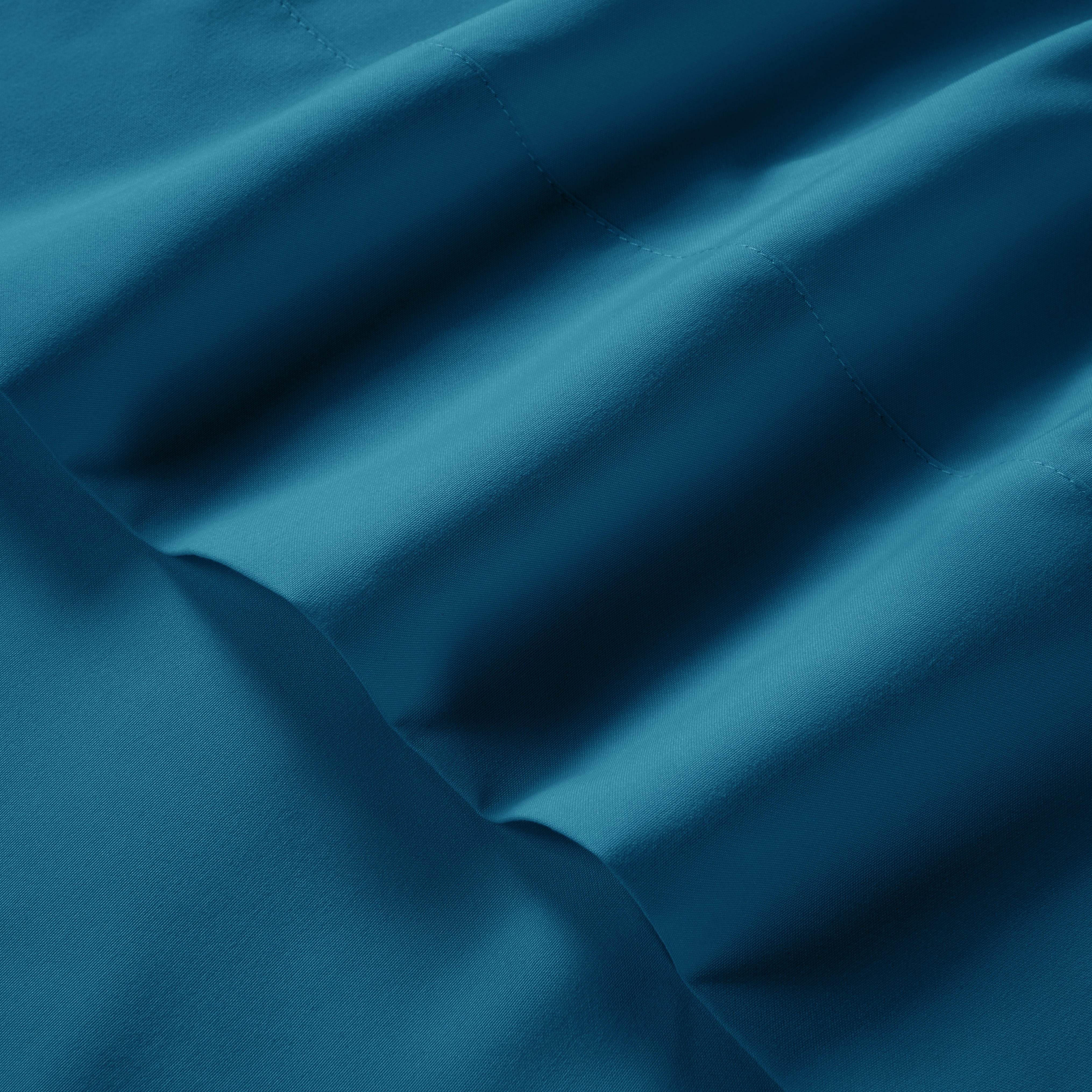 Mainstays Super Soft High Quality Brushed Microfiber Pillowcase Set, Std/Queen, Dark Teal, 2 Piece