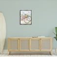 thumbnail image 3 of Stupell Industries Beach Bikes Parked Transportation Painting Gray Floater Framed Canvas Art Print Wall Art, 25 x 31, 3 of 10