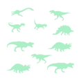 thumbnail image 2 of Autocollant Mural Dinosaure Lumineux dans le Noir, 2 of 4
