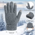 thumbnail image 3 of KOITHOT 2 Pairs Winter Gloves for Women Chenille, Winter Warm Thick Lined Touchscreen Fingers Weather Gloves, 3 of 7