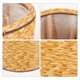 thumbnail image 4 of Cesta tejida para macetas de flores, cesta tejida a mano para plantas, cesta de almacenamiento para el hogar, 4 of 7