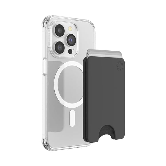Cartera para teléfono PopSockets minimalista y delgada con adaptador MagSafe