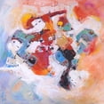 thumbnail image 3 of Marzari, Tebo 12x12 Black Modern Framed Museum Art Print Titled - Il pennello girava vorticosamente, 3 of 5