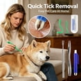 thumbnail image 3 of 6 in 1 Tick Removal Kit for Cats and Dogs, Pet Tick Remover Tool Set with Ergonomic Tweezers and Storage Holster for Portable Grooming and Indoor Outdoor Pet Care (6 Pcs), 3 of 7